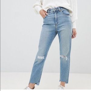 ASOS petite slim mom jeans